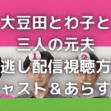 大豆田とわ子と三人の元夫|見逃し動画配信を無料で視聴できるのは?