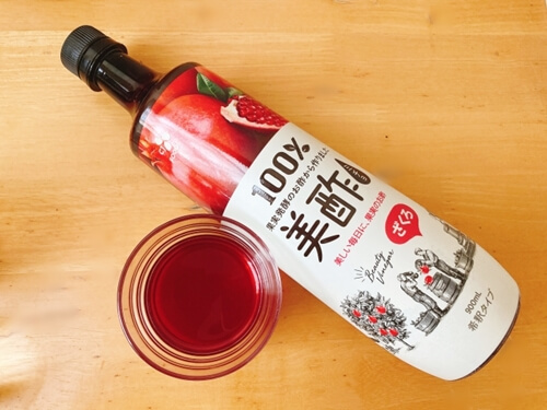 美酢（ミチョ）を飲んでみた口コミ感想ざくろ