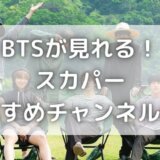BTSのスカパーおすすめチャンネルはどれ?契約料金はいくら?