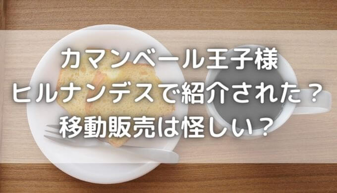 カマンベール王子様は怪しい？チーズケーキ訪問販売の値段はいくら？