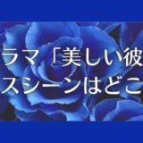 美しい彼のキスシーンはどこ?ドラマのエンディング曲もぴったり!